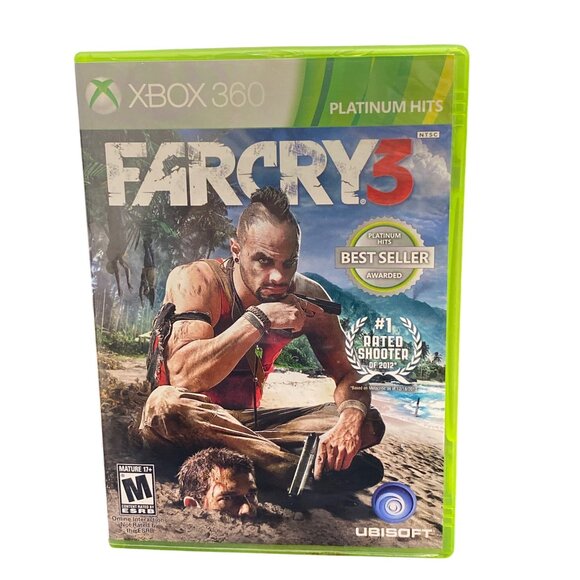 Far Cry 3 Xbox 360 Platinum Hits Game Ubisoft Complete With Case & Manual Best S - Picture 1 of 4
